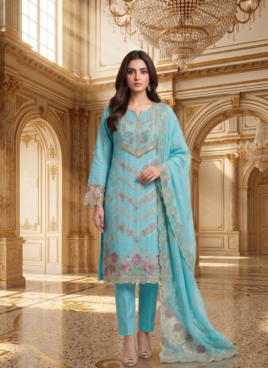 Gul Zahra Lawn – Vol.612